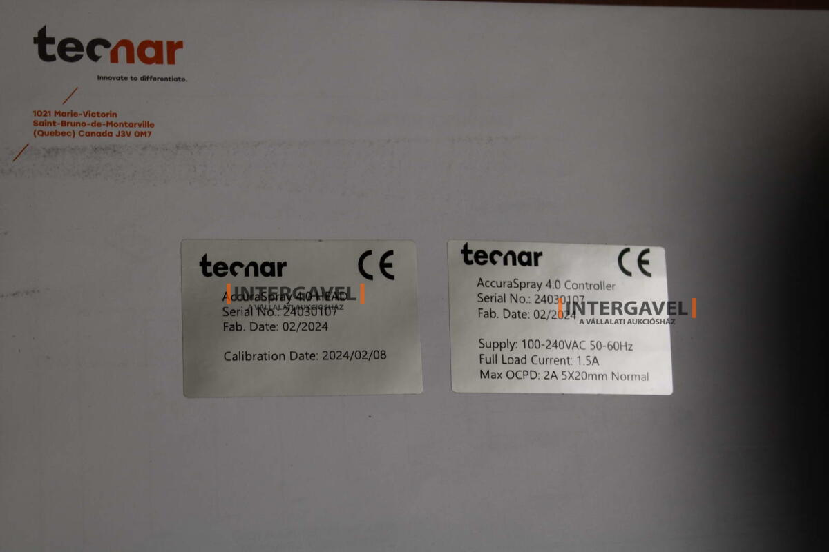 Hőszóró érzékelő - Tecnar,  AcuraSpray 4.0 5