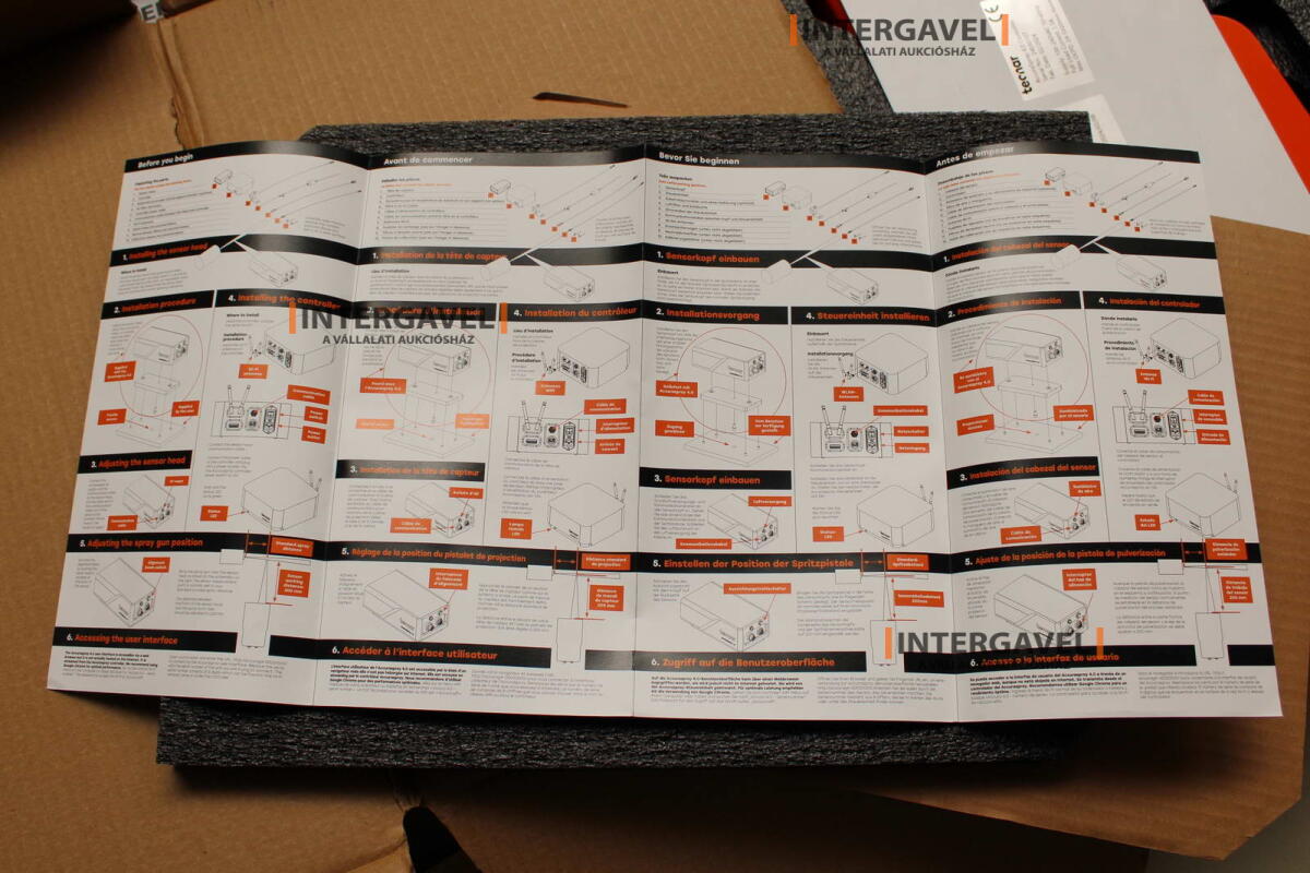 Hőszóró érzékelő - Tecnar,  AcuraSpray 4.0 17