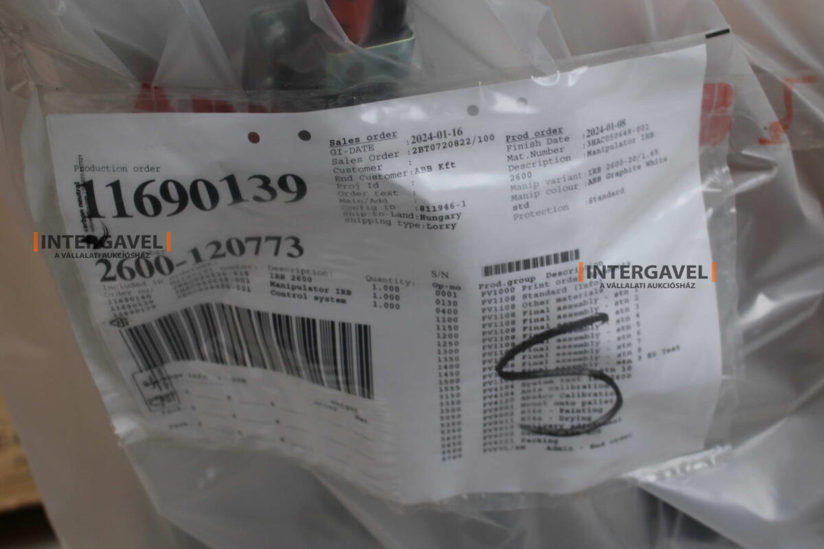 Robot - ABB; IRB 2600 5