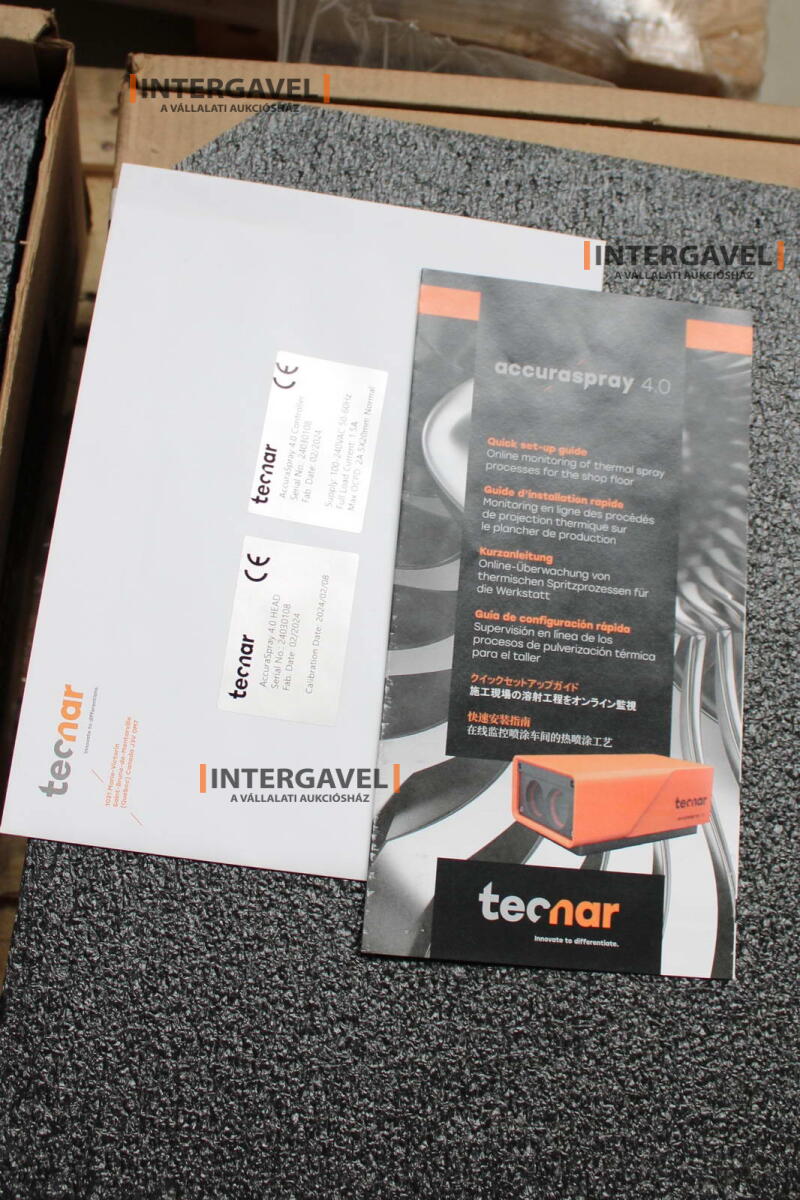 Hőszóró érzékelő - Tecnar,  AcuraSpray 4.0 5